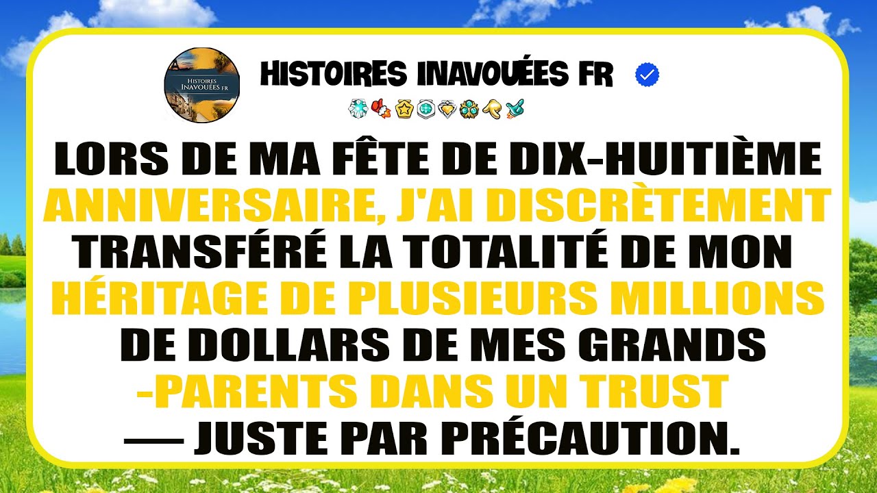 À 18 Ans, J’ai Mis Mon Héritage En Sûreté; Au Matin, Ils Ont Pris Ma Maison Et Vu Qui Était Là.