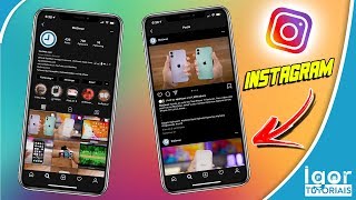 Como Ativar TEMA ESCURO no INSTAGRAM e PLAY STORE (Nada de Instagram Modificado) screenshot 3