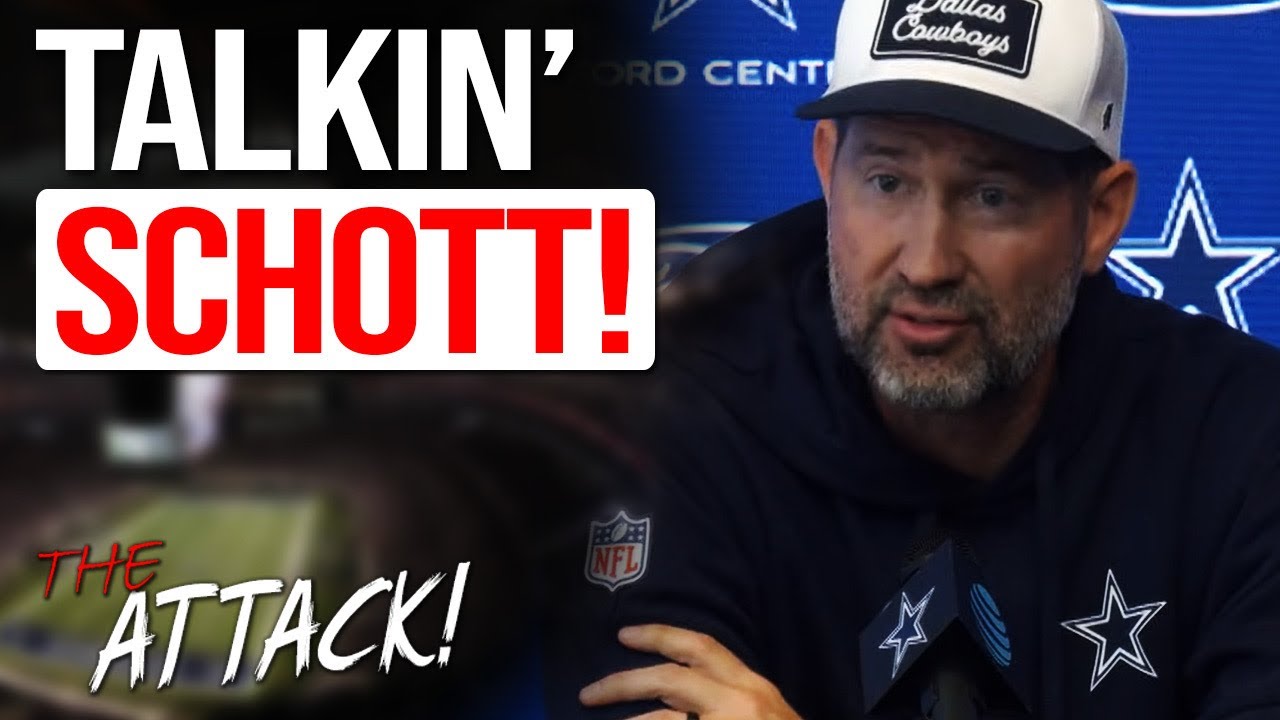 Cowboys’ Brian Schottenheimer KEEPS IT REAL on Trevon Diggs, Position Battles, & Detroit Lions!