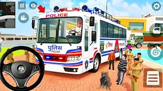 Franklin Purchases White Police Bus 🚐😱 In Indian Theft Aura Simulator Gameplay 🔥 screenshot 5