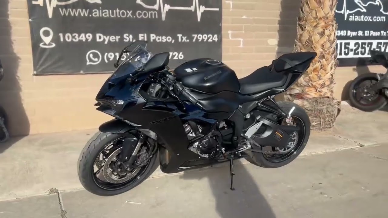 2024 Kawasaki ZX-6R (V:002768) - YouTube