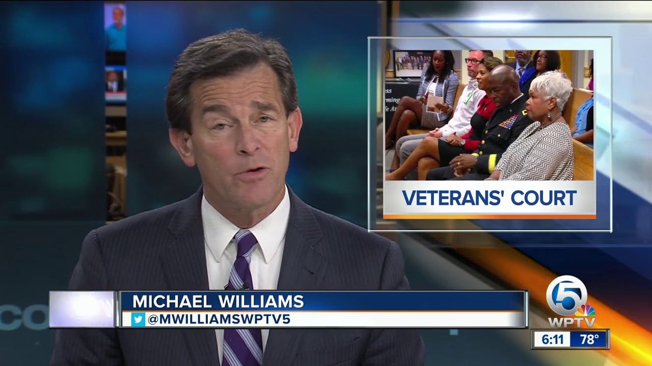 Palm Beach County Veterans Court celebrates seven-year anniversary