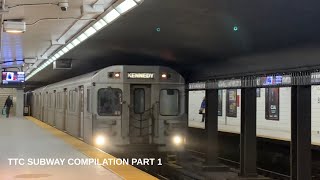 TTC Subway Compilation #1 (Lines 1, 2 & 4)