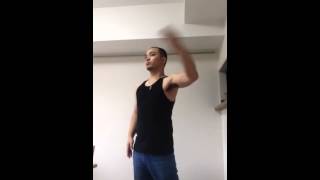 部屋練習タンクトップ