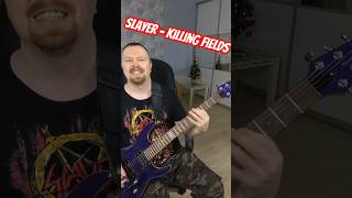 Slayer - Killing Fields #thrashmetal #metal #guitar #guitarcover #music #slayer #riffs