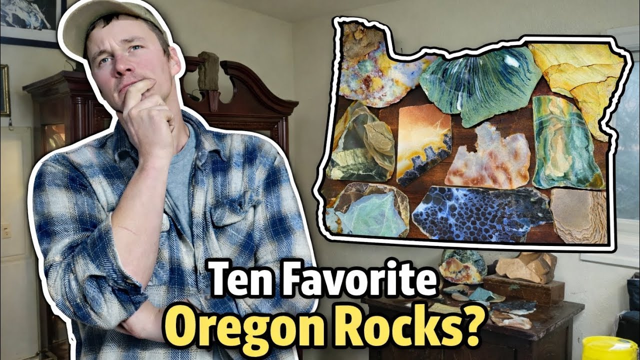 Представляю вашему вниманию мою подборку из десяти лучших камней из Орегона!