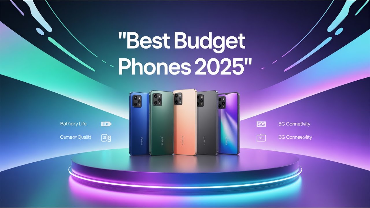 "Top 10 Best Budget Phones 2025 – Affordable Smartphones You Can’t Miss!"