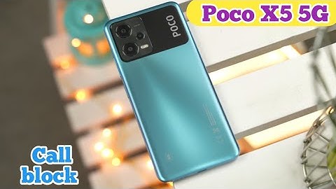 How To Block Contact In Poco X5 5G, Call Block , Call Block Setting In Poco X5 5G,