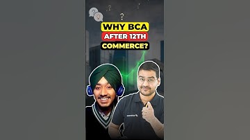 ✅After 12th Commerce BCA Course? 🤔EASY or TOUGH😱 12th Student Interview! #shorts #bca #bcastudents