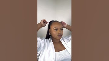 Clip-in ponytail tutorial - a stunning transformation 😍