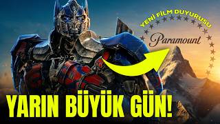 Yeni̇ Transformers Fi̇lmi̇ Yarin Duyurulabi̇li̇r