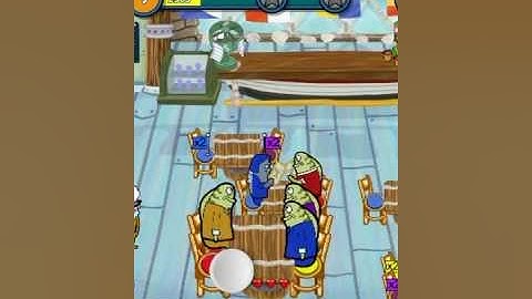 SpongeBob Diner Dash-Krusty Krab Walkthrough Level 9