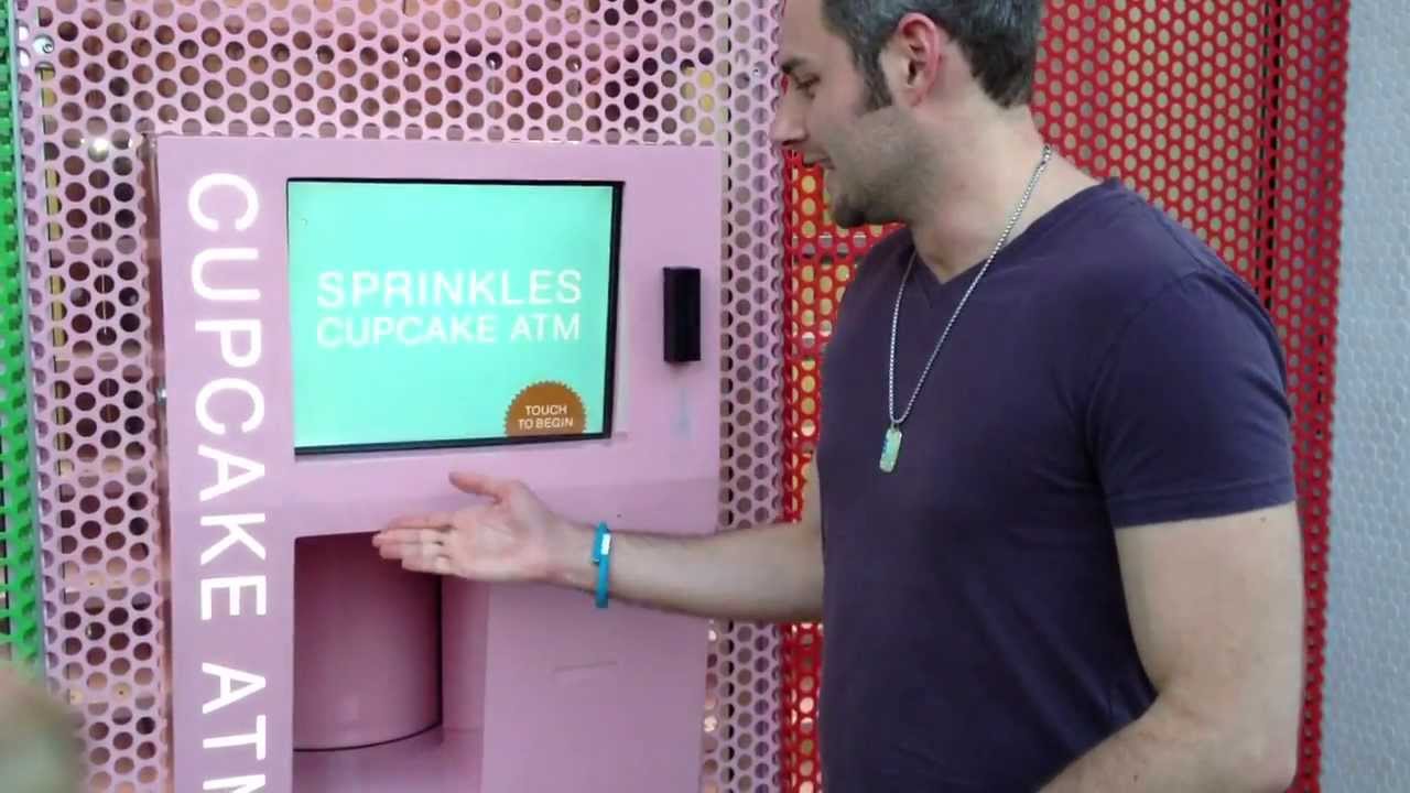 Sprinkles Cupcake ATM You Should Be Here! YouTube