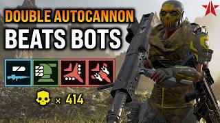 Helldivers 2 - Double Autocannon DESTROYS the Bots! Super Helldive (SOLO full clear)