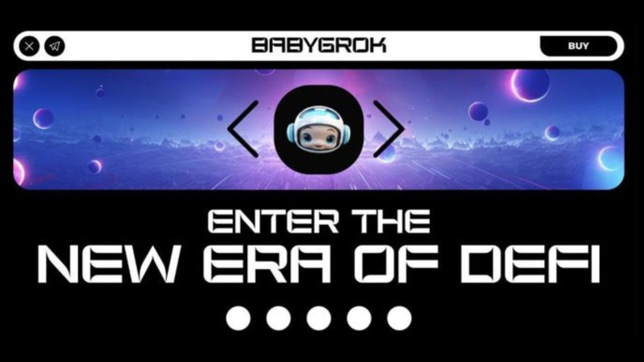 BABY GROK - NOVO MEME TOKEN NA REDE DEFI POTENCIAL 5000% - YouTube