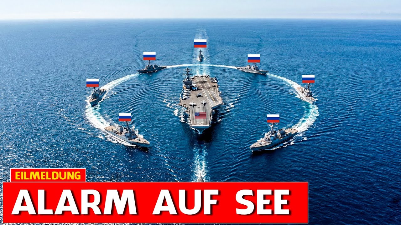 Alle Hielten Den Atem An | Fünf Russische Schiffe Gegen USS George Washington