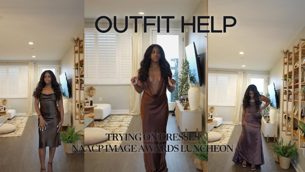 Help Me Choose an Outfit | NAACP Image Awards Luncheon