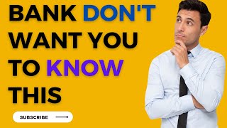 7 truths about money that banks don’t want you to know (financial education)