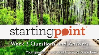 Starting Point Session 3 Response