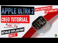 Creating "i Watch ultra 2" modelling in Creo. full tutorial video with detailed explanation. #creo