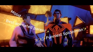 Spiderman Across the Spiderverse but only when Peter B. Parker is on Screen