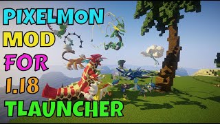 How to Download and install Pokemon Mod in Tlauncher Minecraft || Pixelmon mod for Tlauncher 1.19.2