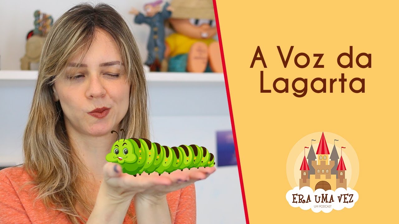 A VOZ DA LAGARTA - História para crianças sobre auto-estima e auto-confiança