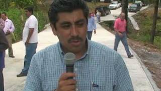 Donato Guerra, Se entrega obra de pavimentación en La Cuadrilla, Un compromiso de campaña