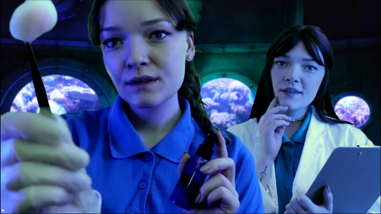 ASMR 🐟 Marine Biologists try to save you (an unknown species) EP.3