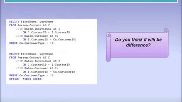 SQL Query Optimization