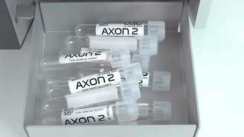 AXON2 - tube labeling system
