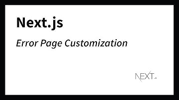 Error Page Customization (Next.js 13)
