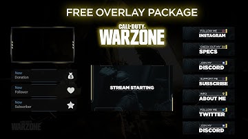 FREE WARZONE OVERLAY PACKAGE 2020