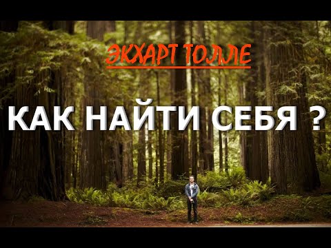 КАК НАЙТИ СЕБЯ [Экхарт Толле, озв. Никошо]