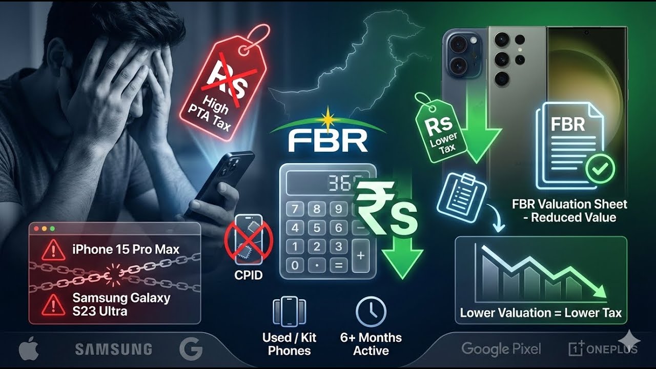 PTA Tax on Used Mobile Phones in Pakistan EXPOSED
