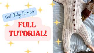 How to Knit a Baby Playsuit | Full Romper Knitting Tutorial (2026 Update)