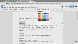 Add Visual Interest to Your Proposal