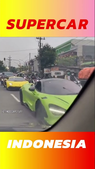 KONVOI SUPERCAR MOBIL MEWAH