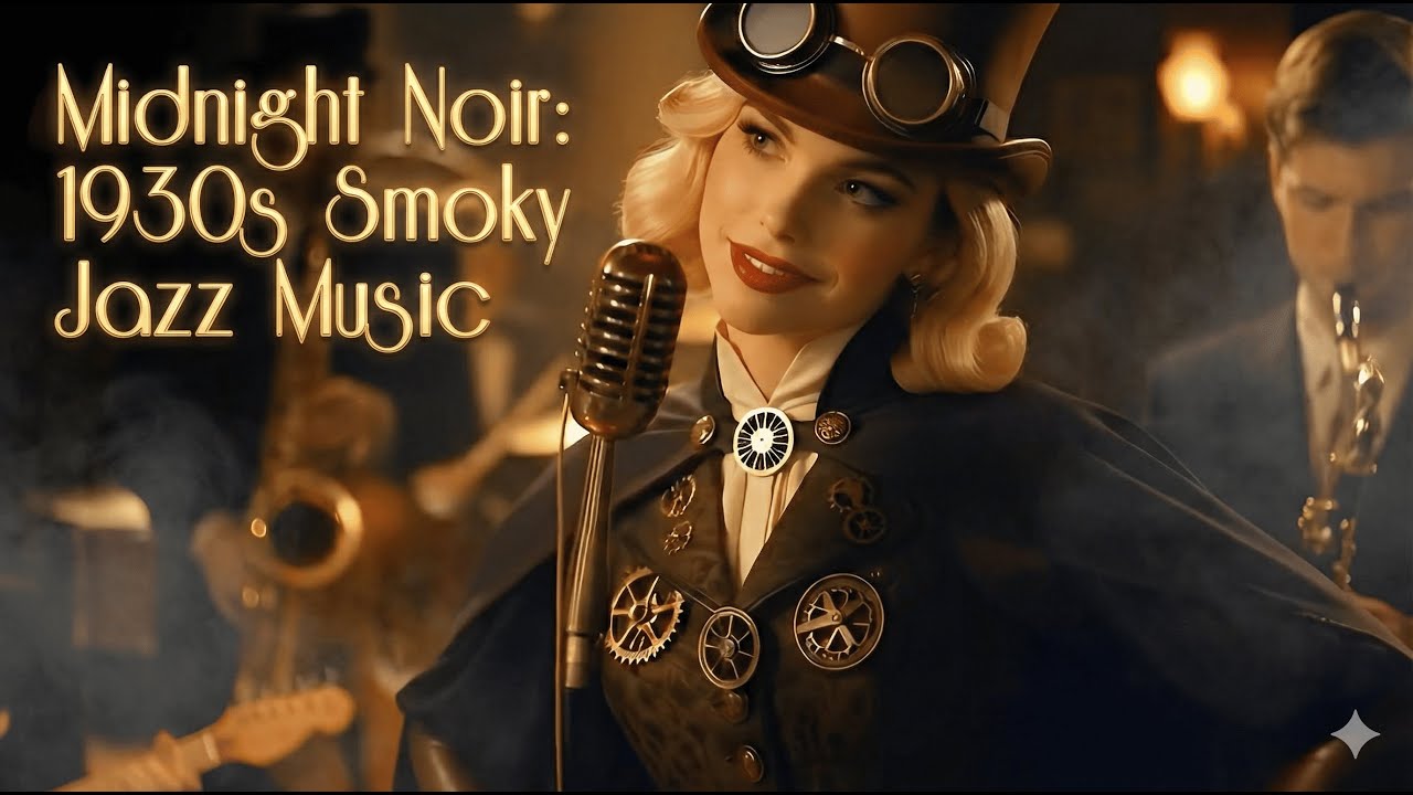 Midnight Noir: 1930s Smoky Jazz Music | 1930'lar Nostaljik Caz Müziği