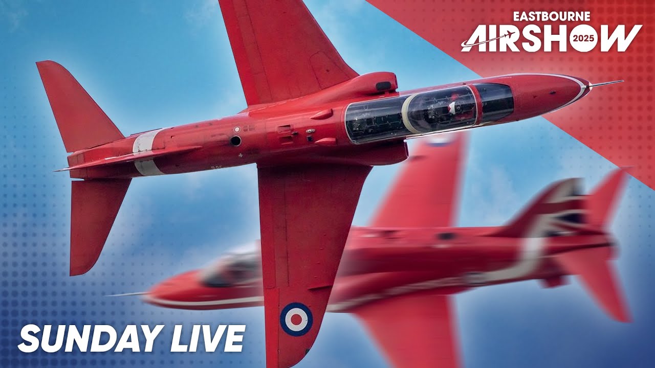 LIVE: Eastbourne International Airshow 2025 - Sunday