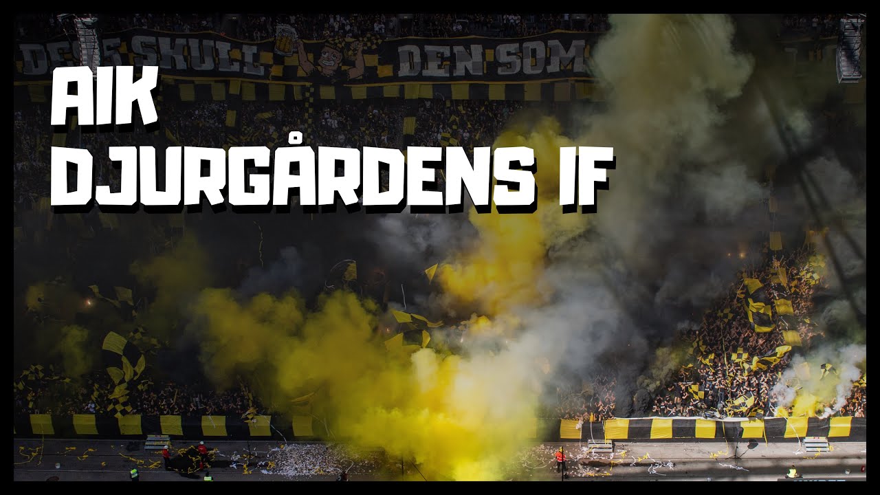 AIK - Djurgårdens IF | Stockholmsderby, tifo, matchen avbruten | 2025
