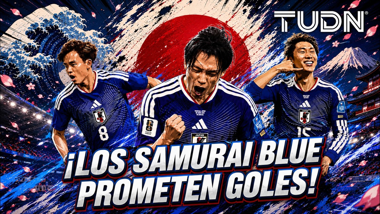 ¡Samurai Blue! Los delanteros de Japón en modo goleador 🔥| TUDN