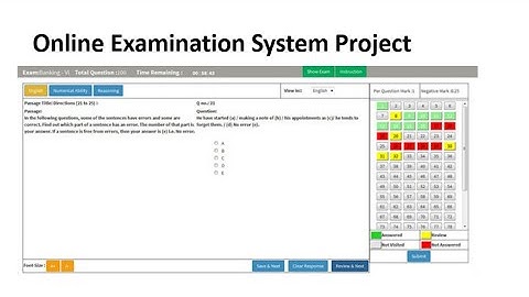 Online Examination System Project ASP.NET CORE | Part-4