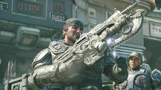 Marcus Fenix meets Russ & gets the Prototype Lancer - Gears of War E-Day