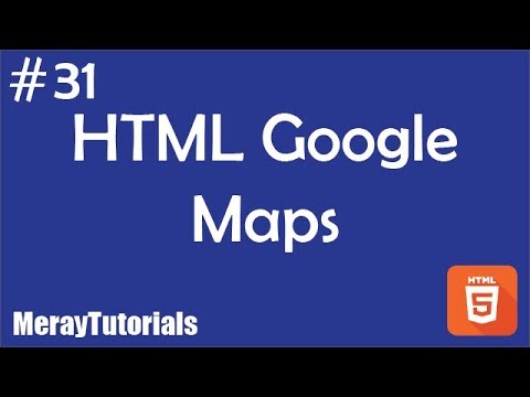 31 - HTML Google Maps