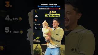 Ranking Babies With Attitude Compilation | 😎👶😂 | Funniest Sassy Baby Moments! #Shorts