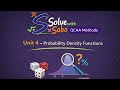 Probability Density Functions Introduction - Unit 4 Math Methods