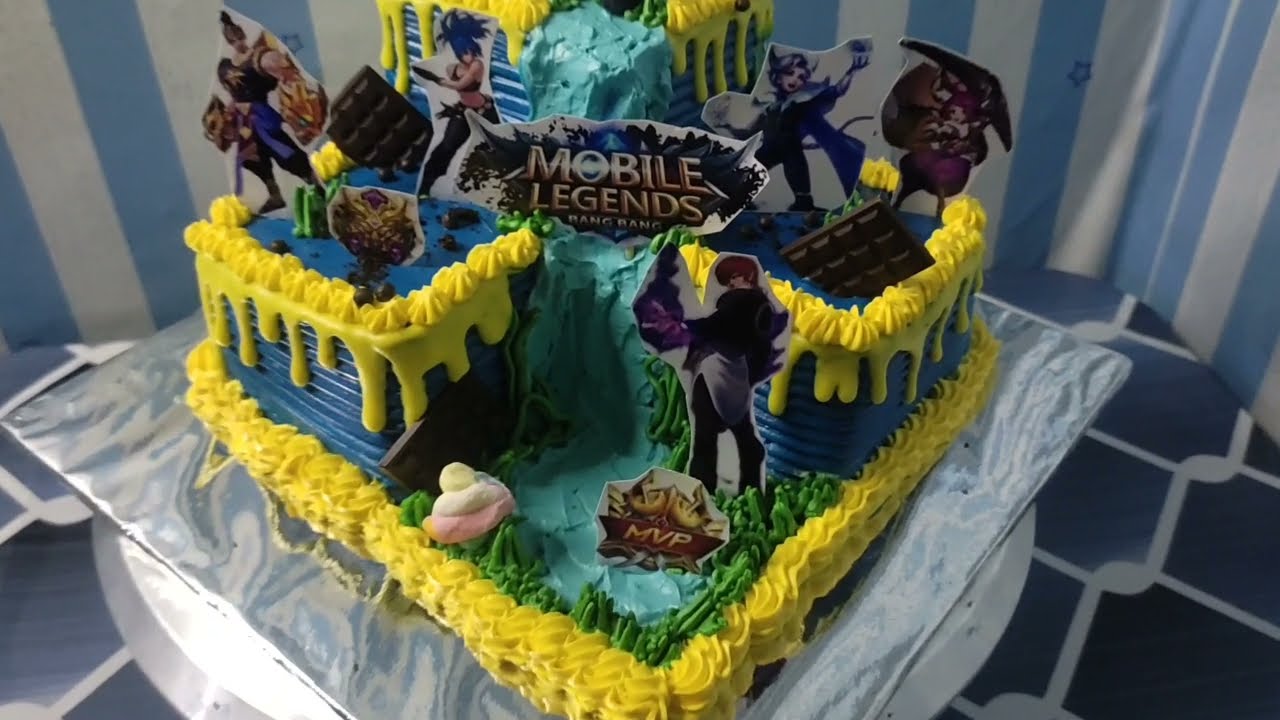 KUE TART MOBILE LEGENDS TINGKAT SUDUT