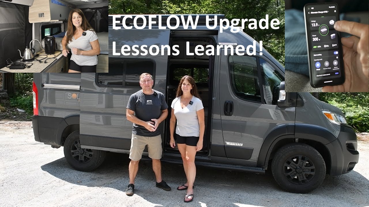 Lessons Learned! ECOFLOW Alternator Charger and Battery upgrade