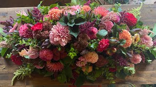 Funeral Flowers How To Make A Casket Arrangement